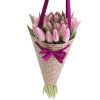 25 нежно-розовых тюльпанов фото