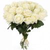 Фото товара 101 біла троянда