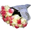 Фото товара Мікс рожевої троянди та альстромерії