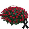 Фото товара Кошик 100 троянд у папороті